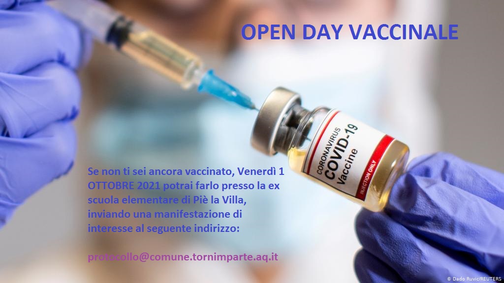 OPEN DAY VACCINALE